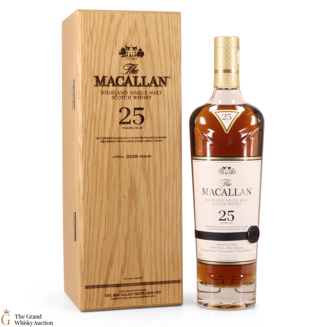 Macallan - 25 Year Old - Sherry Oak - 2018