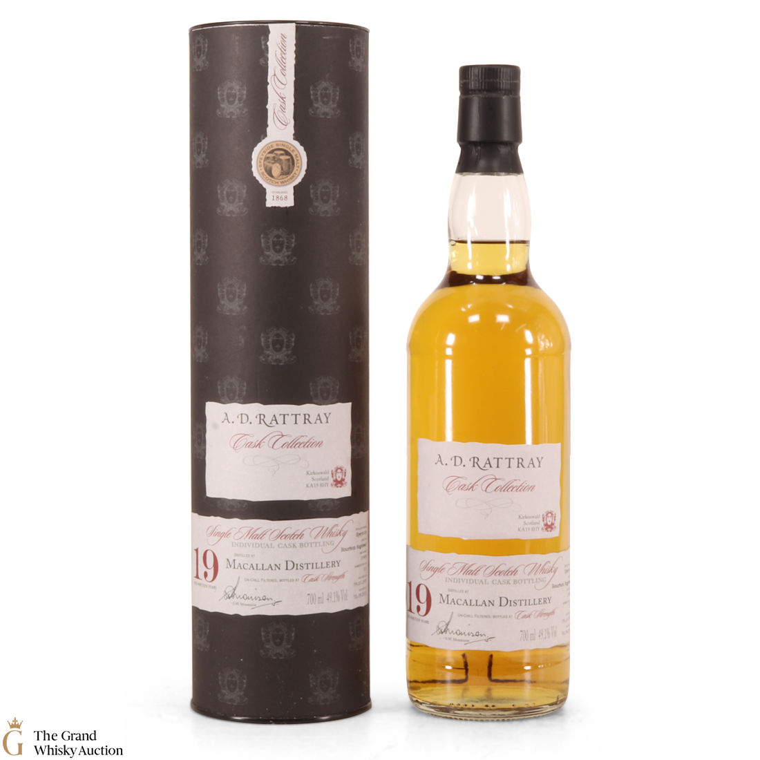 Macallan - 19 Year Old 1995 AD Rattray Cask Collection