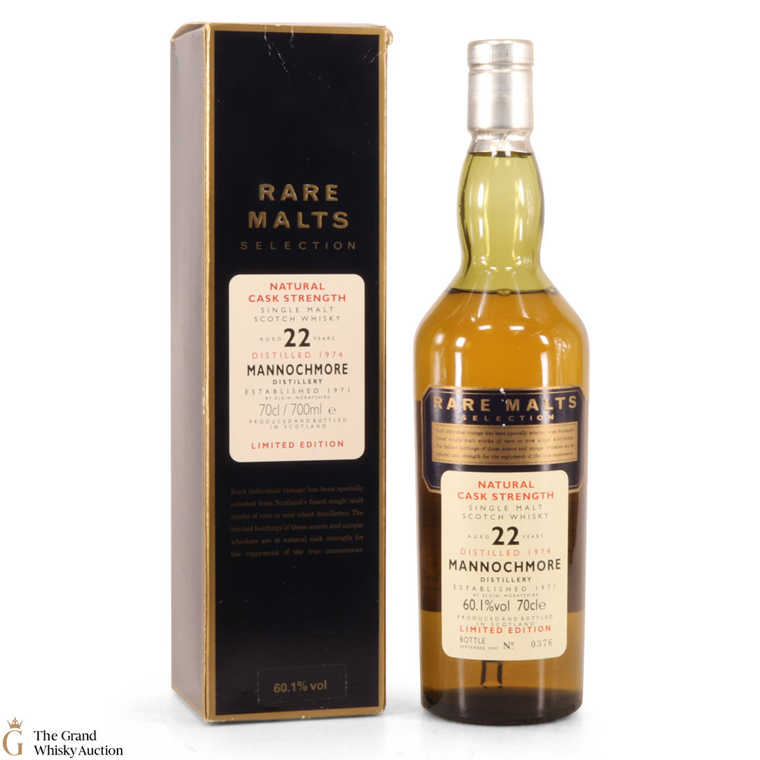 Mannochmore - 22 Year Old - 1974 Rare Malt 