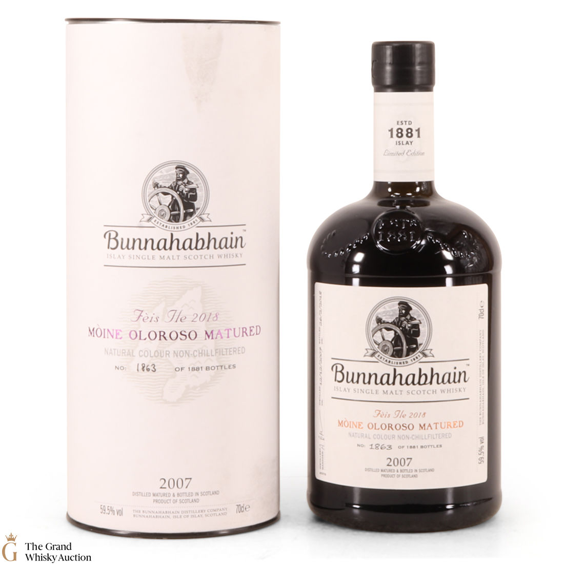 Bunnahabhain - 2007 Moine Oloroso - Fèis Ìle 2018