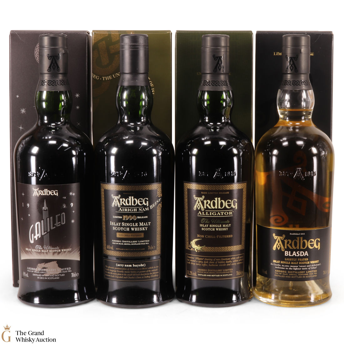 Ardbeg - Airigh Nam Beist, Blasda, Alligator & Galileo