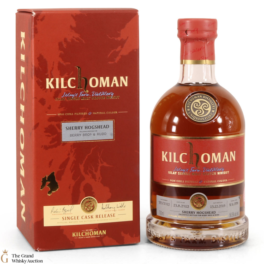 Kilchoman - 2012 Single Cask - Berry Bros & Rudd