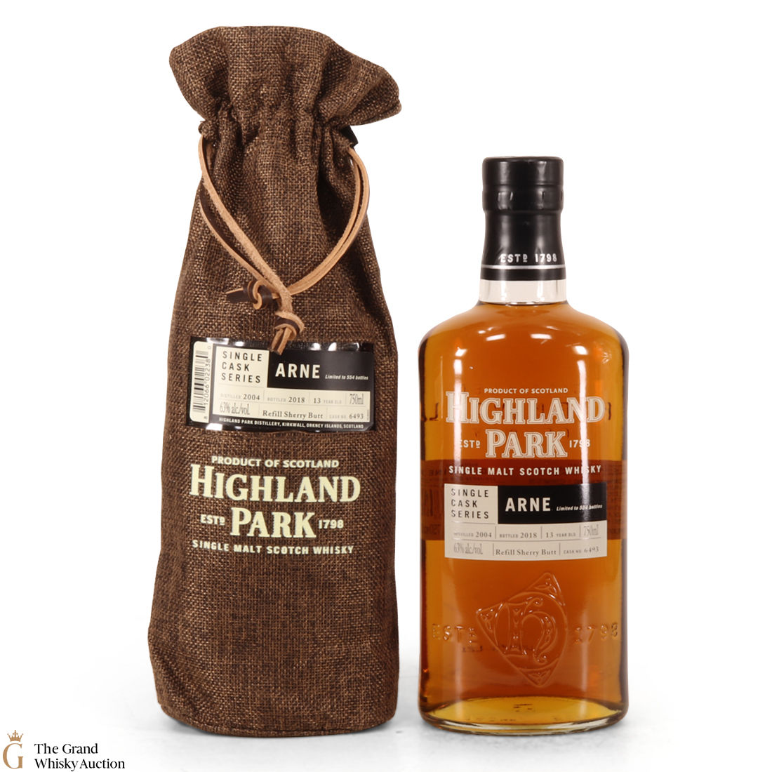 Highland Park - Single Cask Series Arne 2004 #6493 75cl