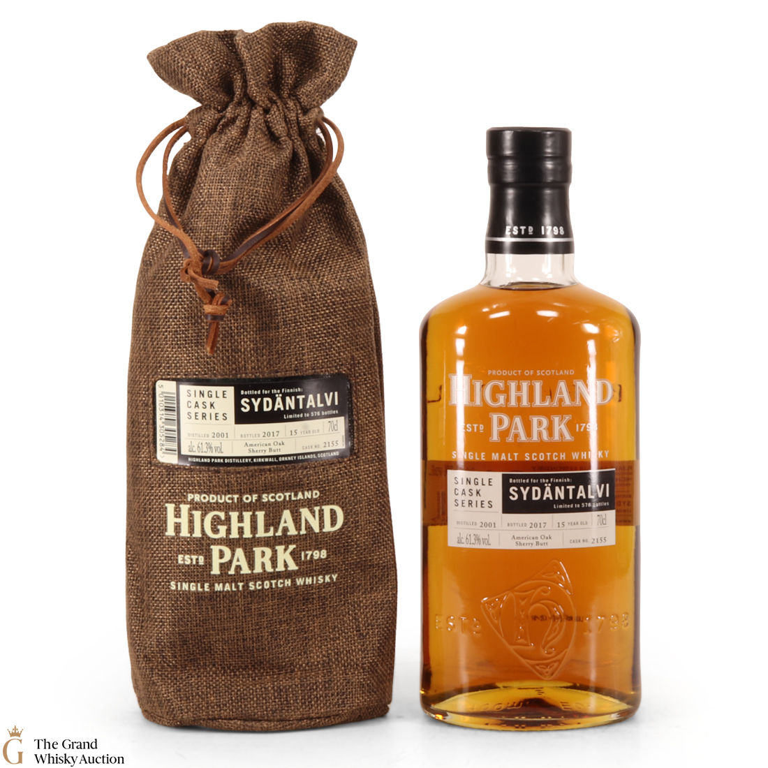 Highland Park - 15 Year Old Single Cask Series Sydäntalvi #2155