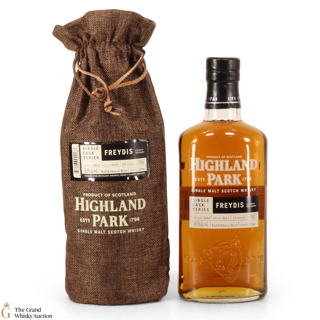 Highland Park - 15 Year Old Single Cask Series Freydis #3346