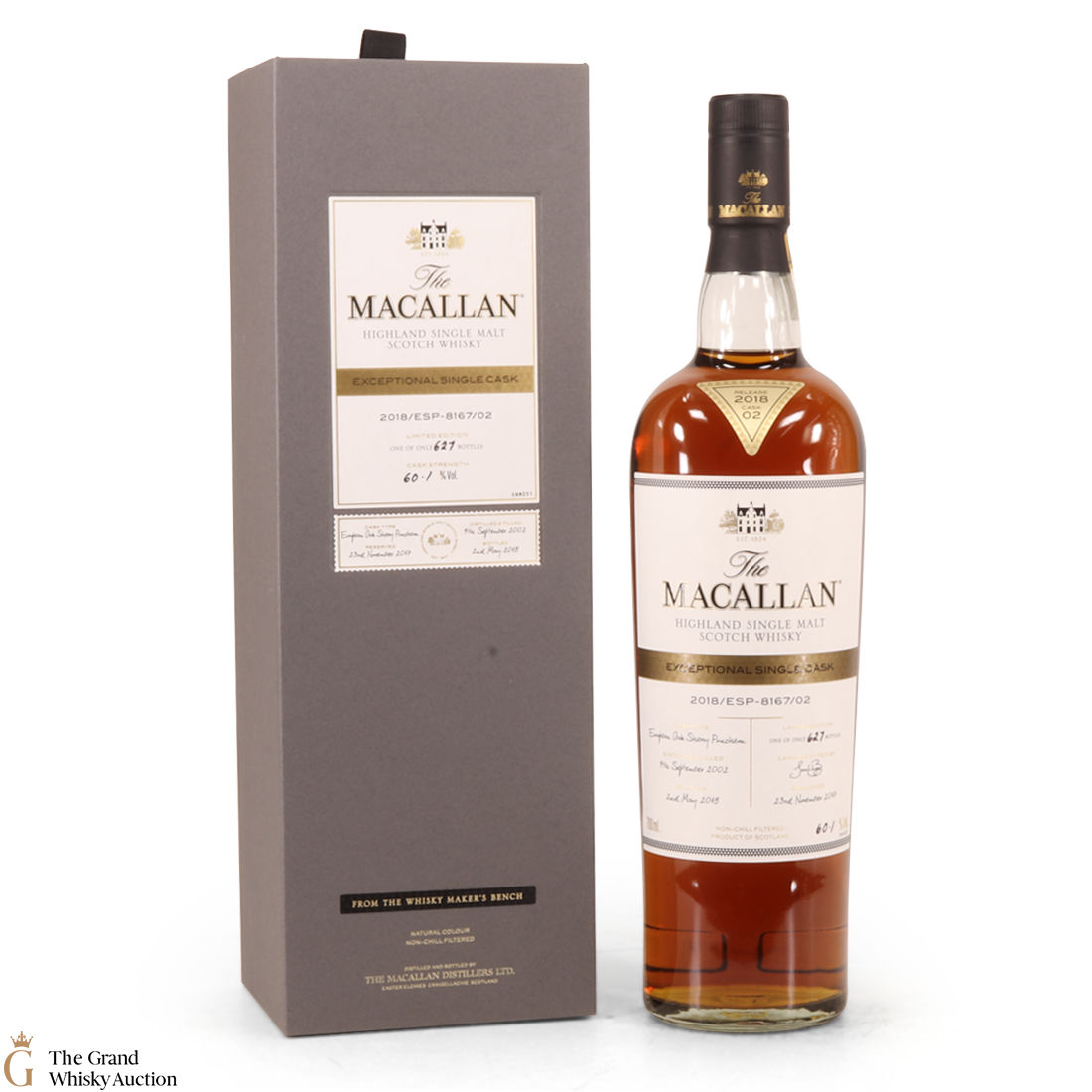 Macallan - 2002 Exceptional Cask #8167-02 / 2018 Release