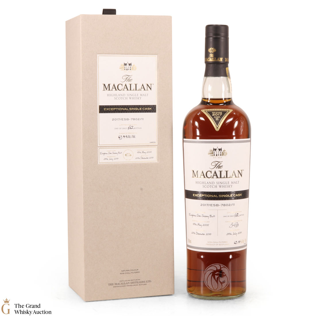 Macallan - Exceptional Single Cask 2017/ESB-7802/11 2005