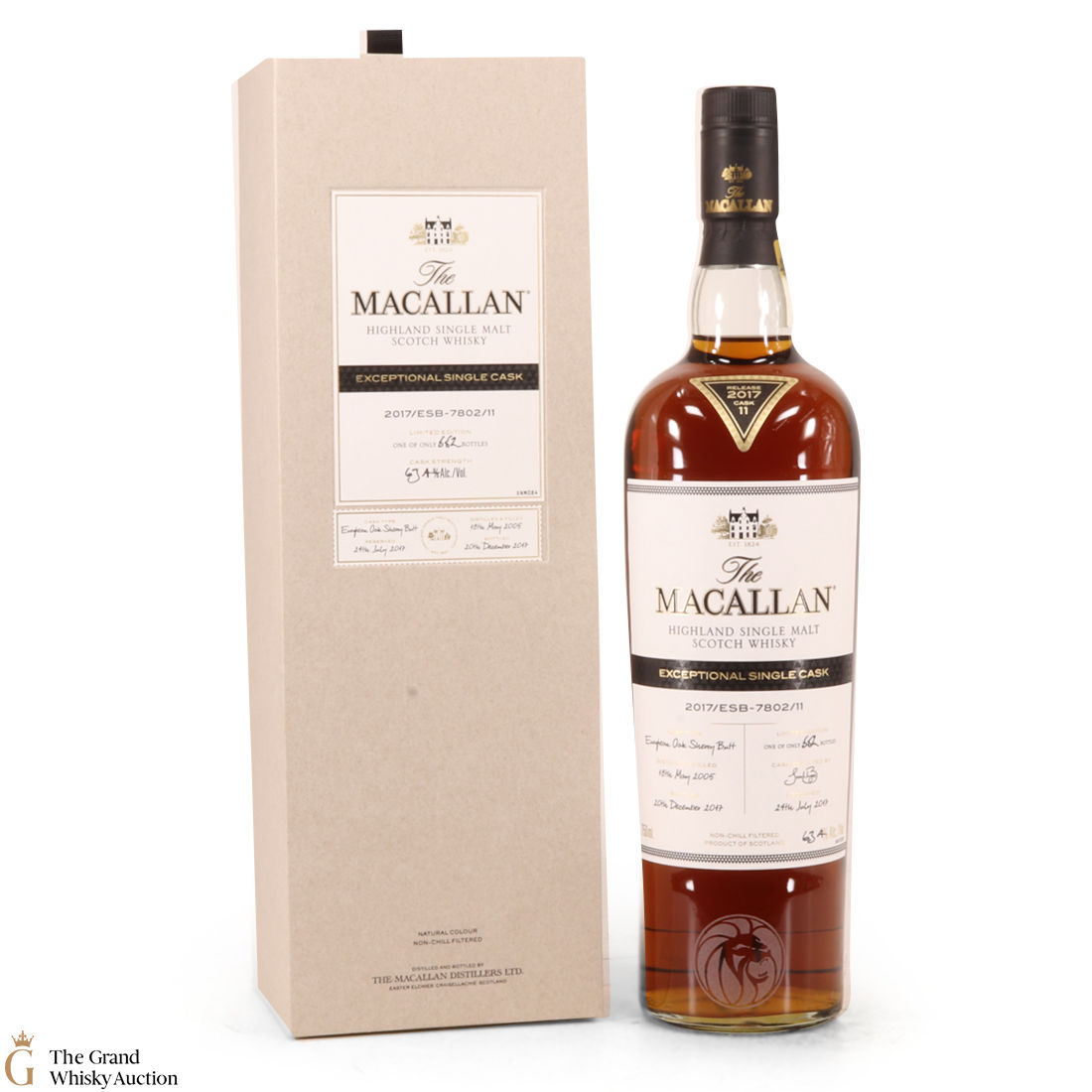 Macallan - Exceptional Single Cask 2017/ESB-7802/11 2005