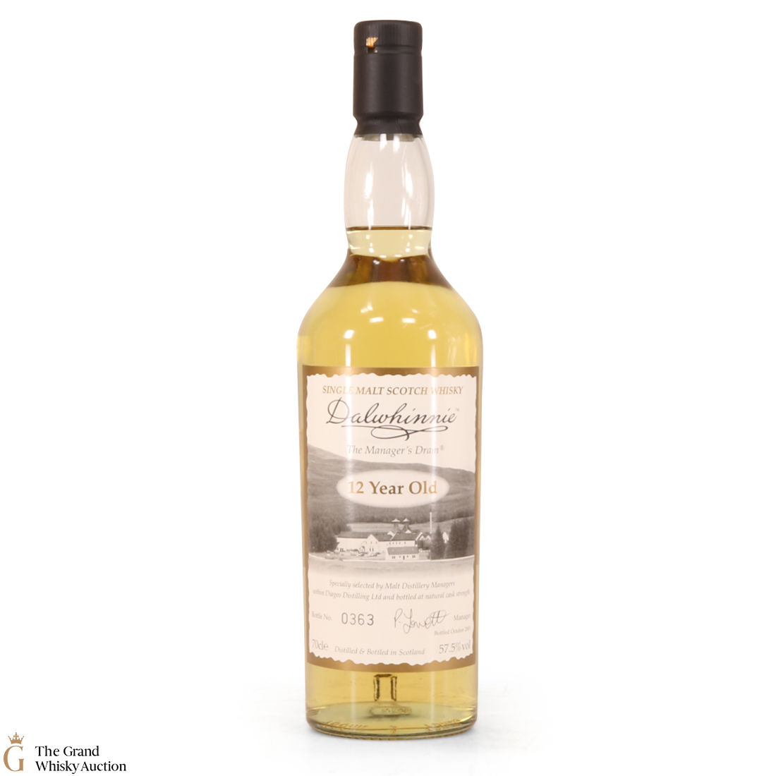 Dalwhinnie - 12 Year Old - Manager's Dram 2009