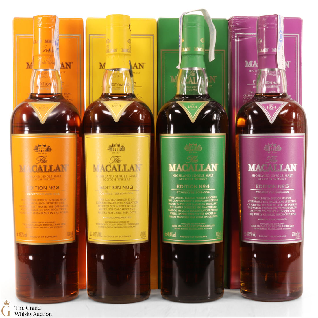 Macallan - Edition 2,3,4,5