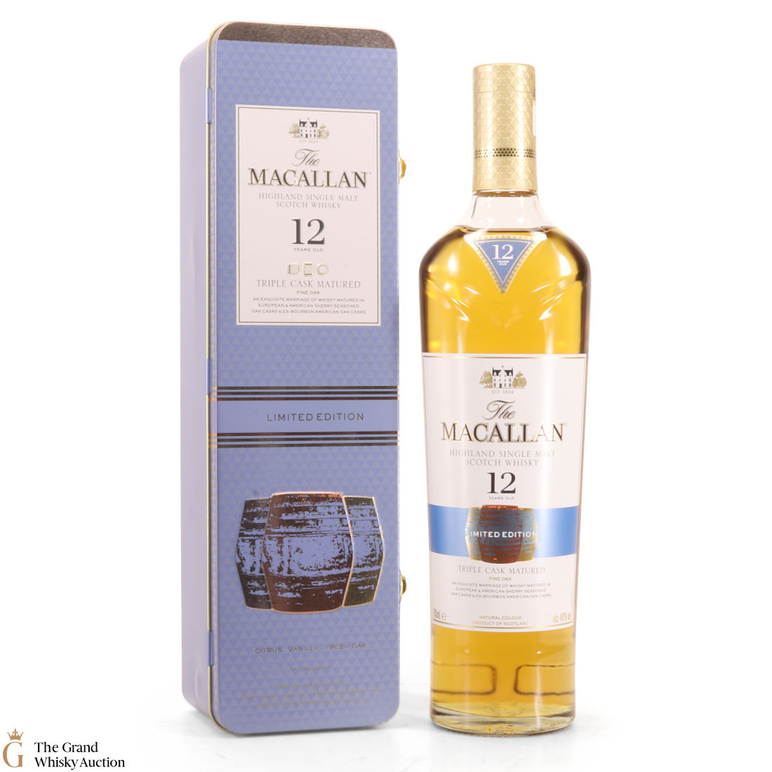 Macallan - 12 Year Old - Triple Cask Limited Edition Tin