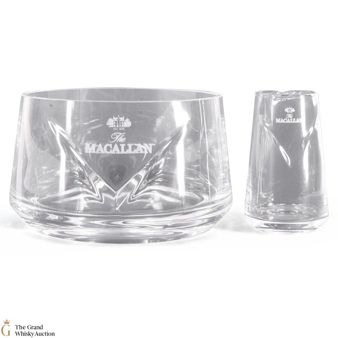 Macallan - Glass Ice Bucket & Jug