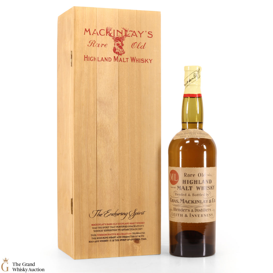 Mackinlay’s - Shackleton - Rare Old Highland Malt - Antarctic 