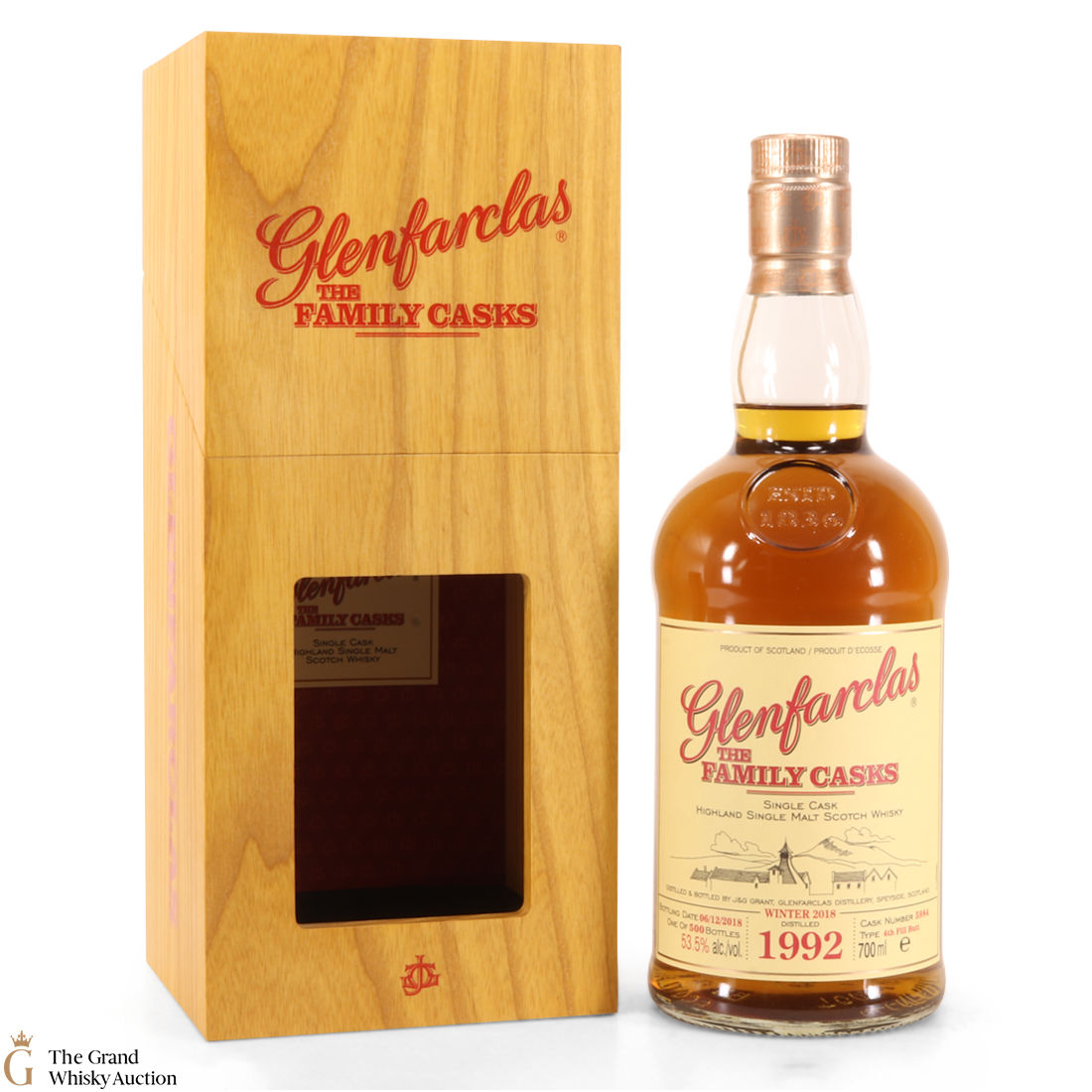 Glenfarclas - 1992 Family Cask Winter 2018 #5984