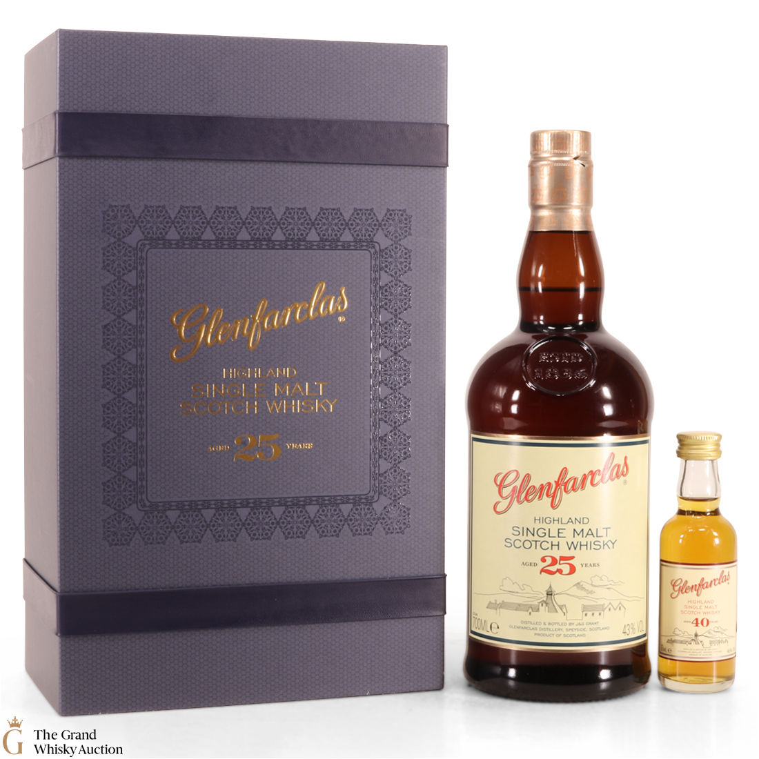 Glenfarclas - 25 Year Old & 40Year Old 5cl