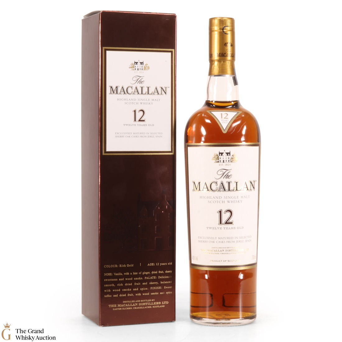 Macallan - 12 Year Old - Sherry Oak