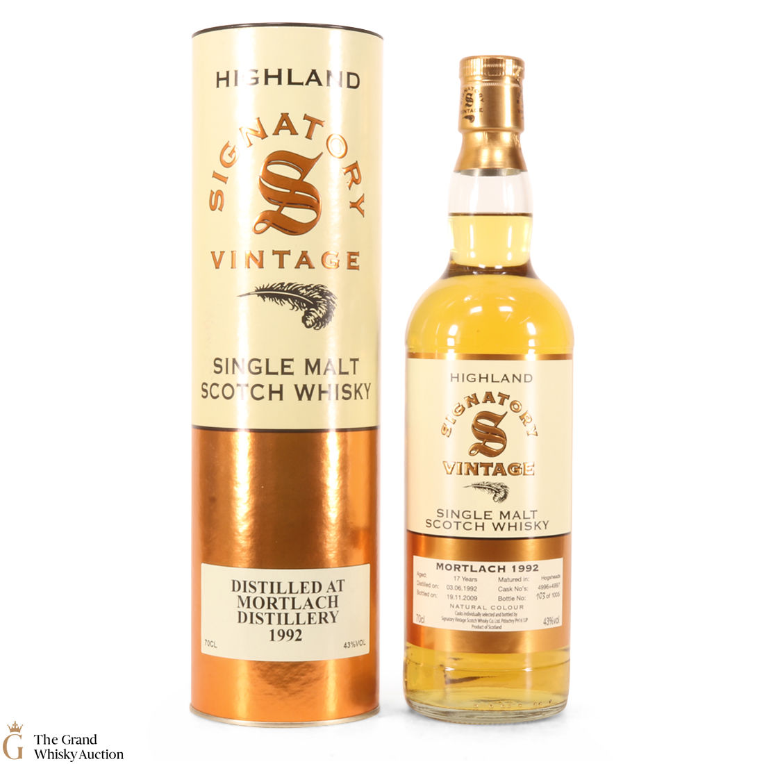 Mortlach - 17 Year Old 1992 Signatory