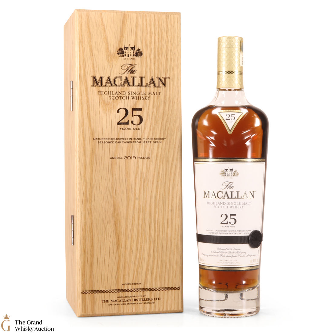 Macallan - 25 Year Old - Sherry Oak - 2019