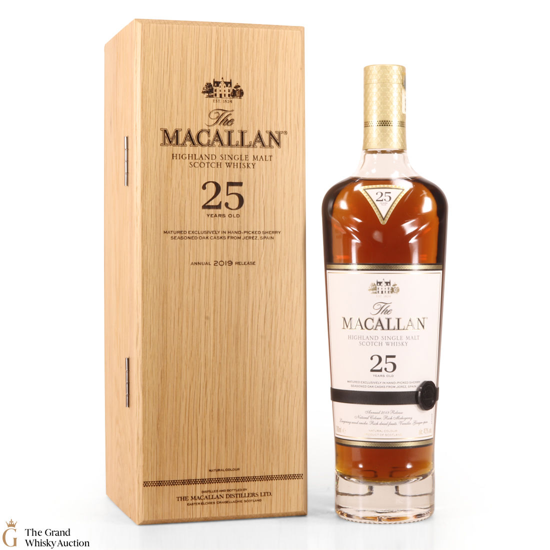 Macallan - 25 Year Old - Sherry Oak - 2019