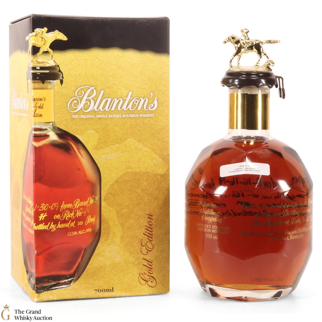 Blanton's - Single Barrel Gold Edition #602