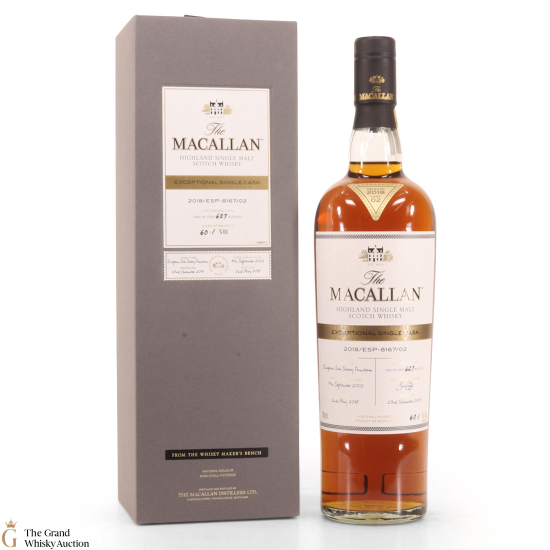 Macallan - 2002 Exceptional Cask #8167-02 / 2018 Release