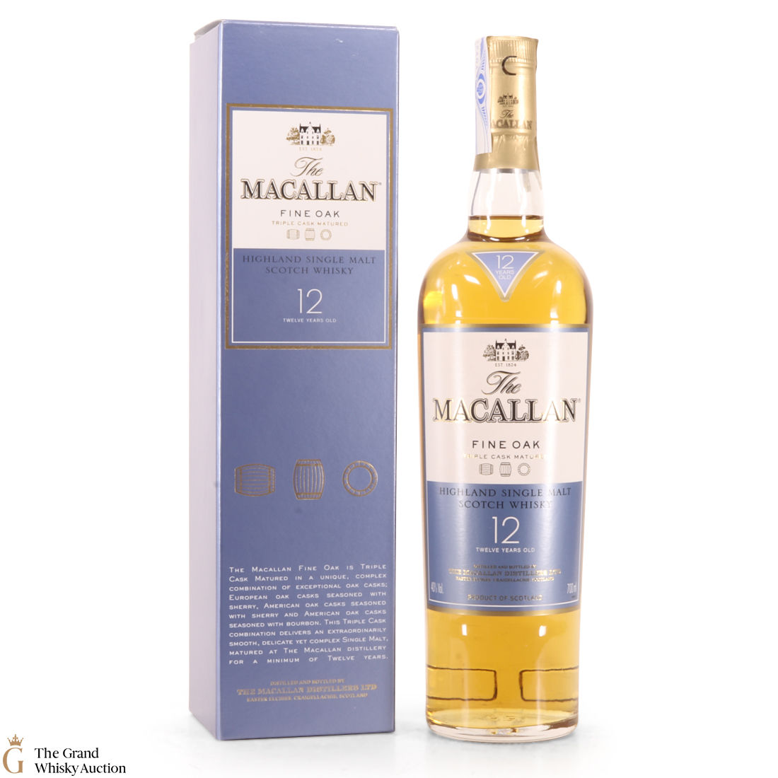 Macallan - 12 Year Old - Fine Oak 