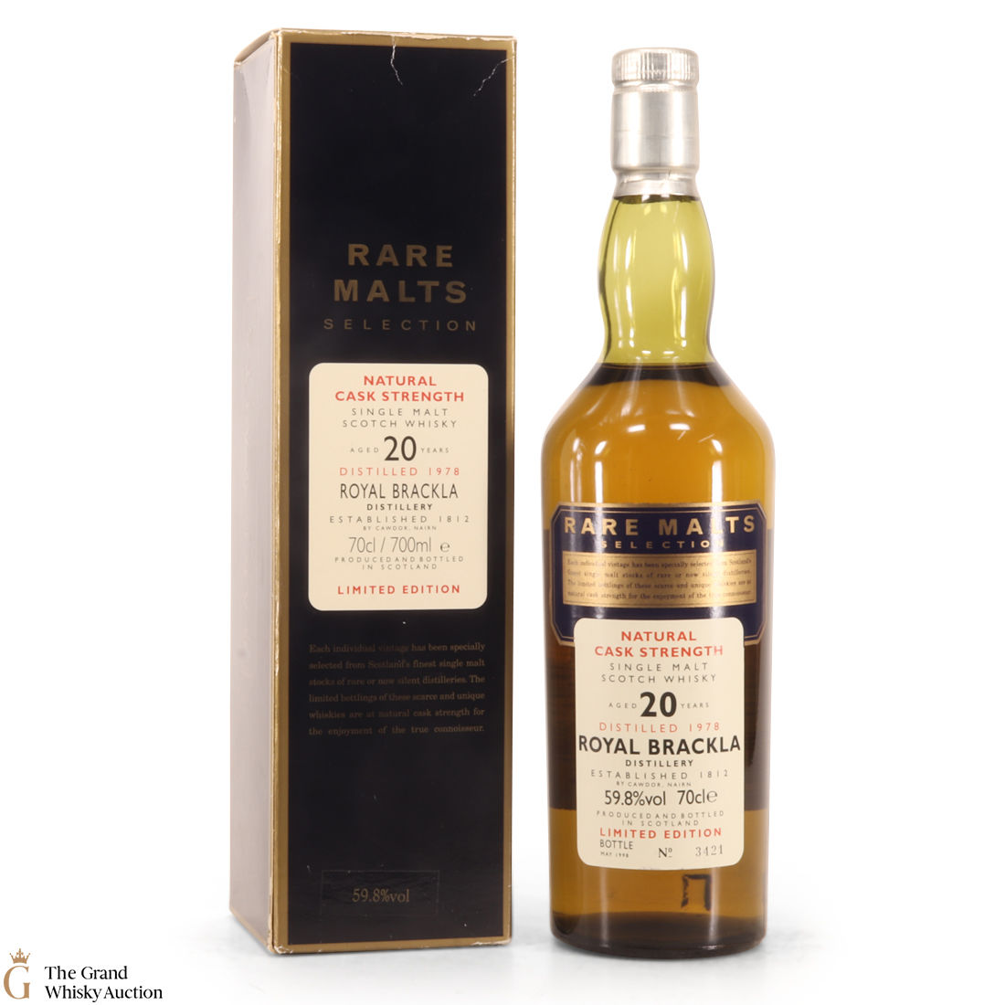 Royal Brackla - 20 Year Old 1978 Rare Malts