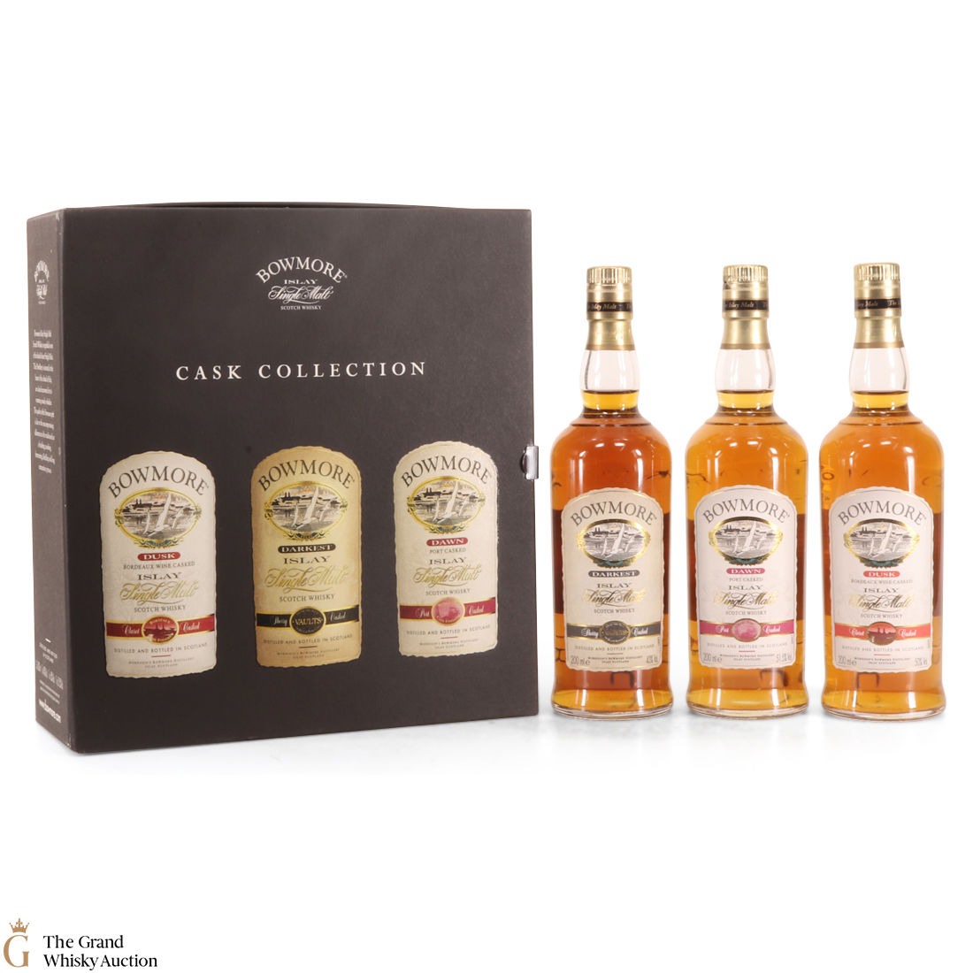 Bowmore - Cask Collection - Dusk, Dawn & Darkest (3 x 20cl)