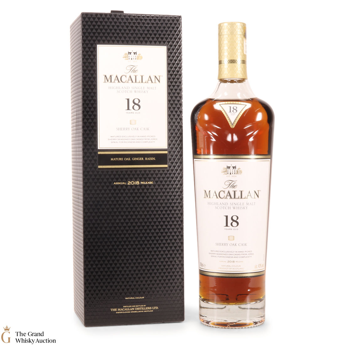 Macallan - 18 Year Old Sherry Oak (2018)