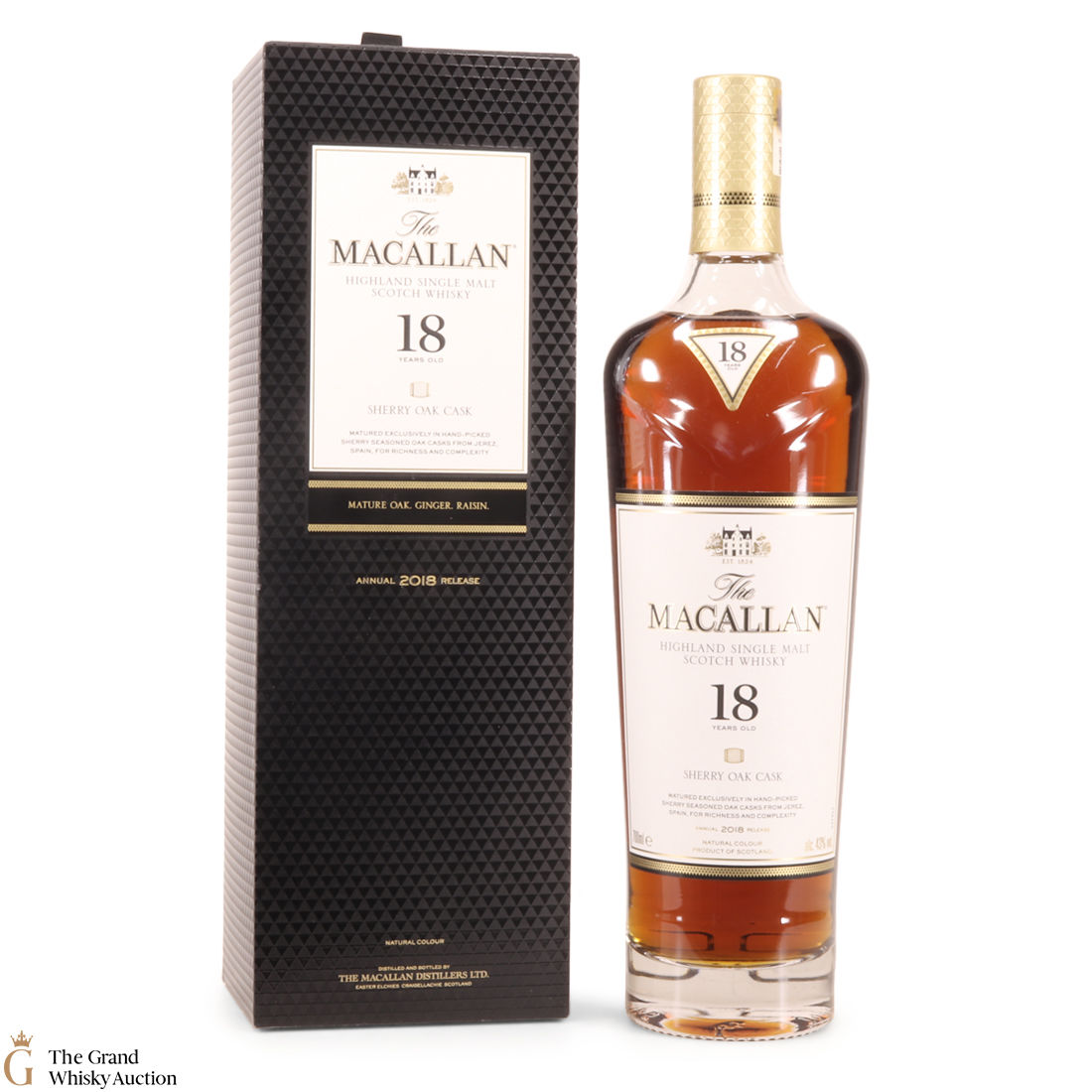 Macallan - 18 Year Old Sherry Oak (2018)