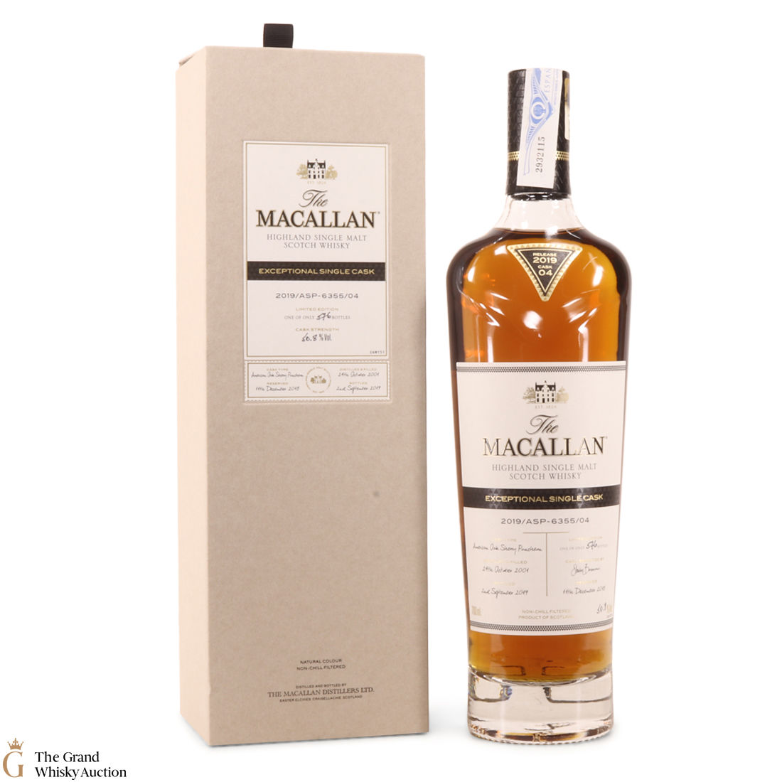 Macallan - 2001 Exceptional Cask #6355-04 2019 Release
