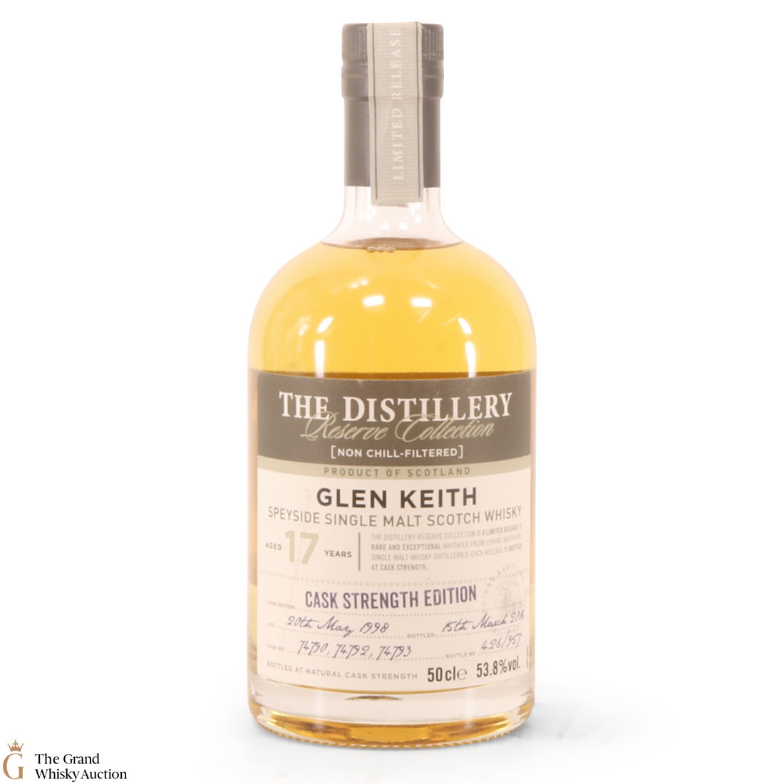 Glen Keith - 17 Year Old (1998) - Distillery Reserve Collection - Cask Strength