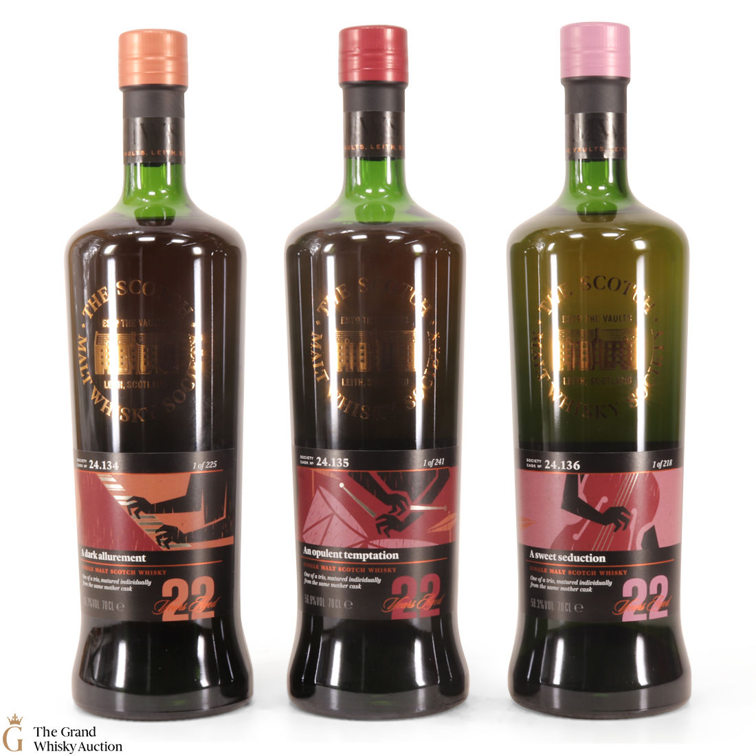 Macallan - 22 Year Old SMWS Jazz Trio (3x70cl)
