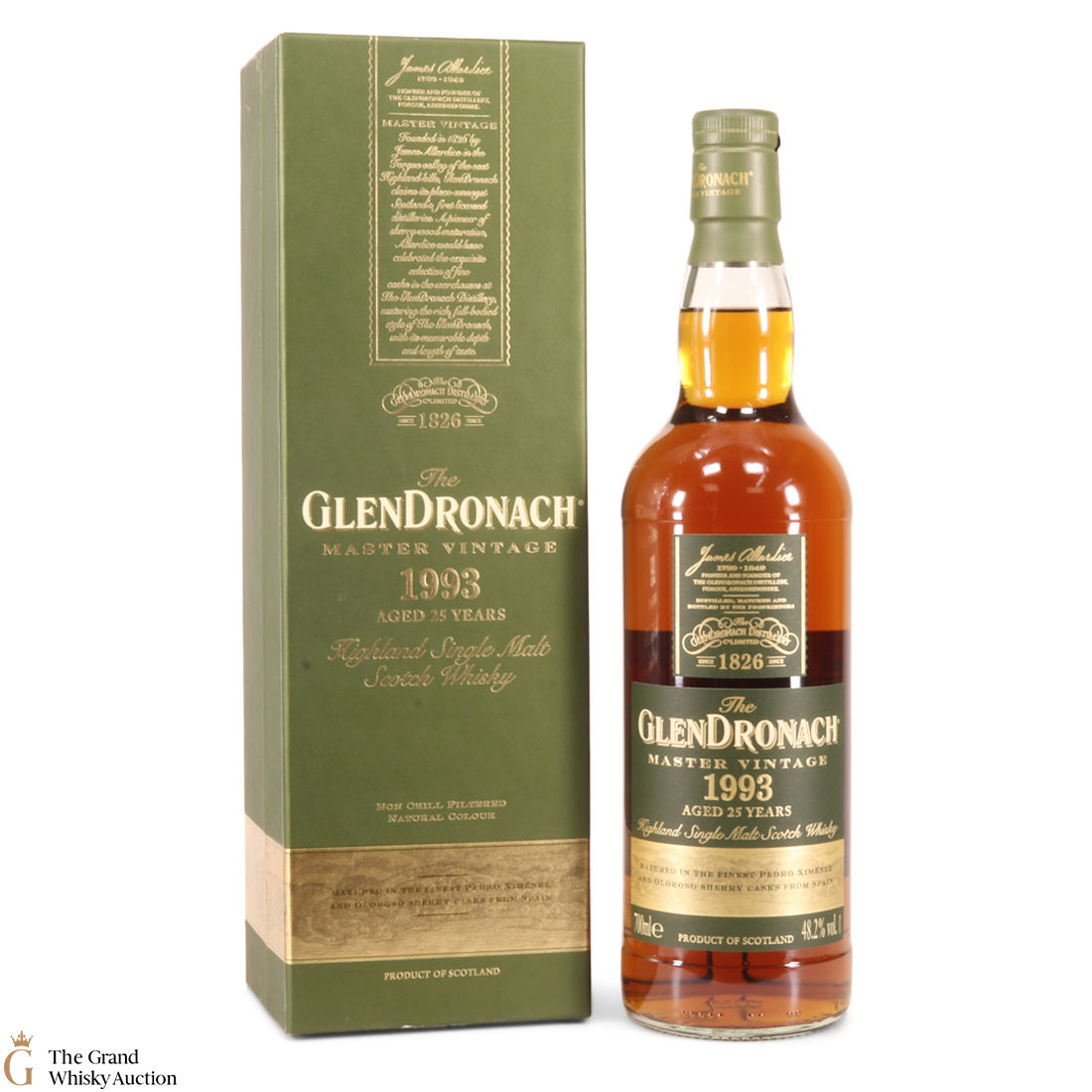Glendronach - 25 Year Old (1993) - Master Vintage 