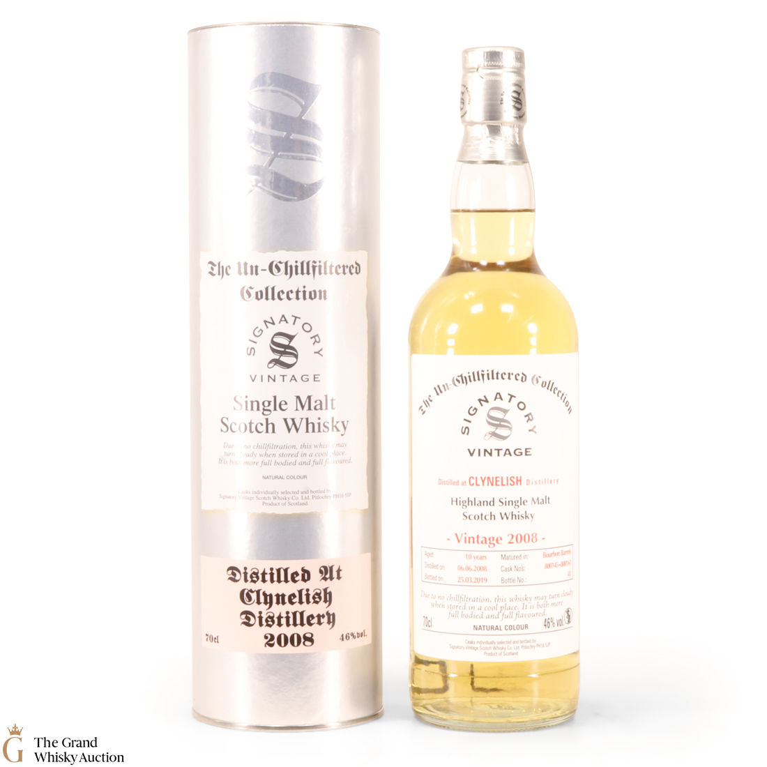 Clynelish - 10 Year Old (2008) - Signatory