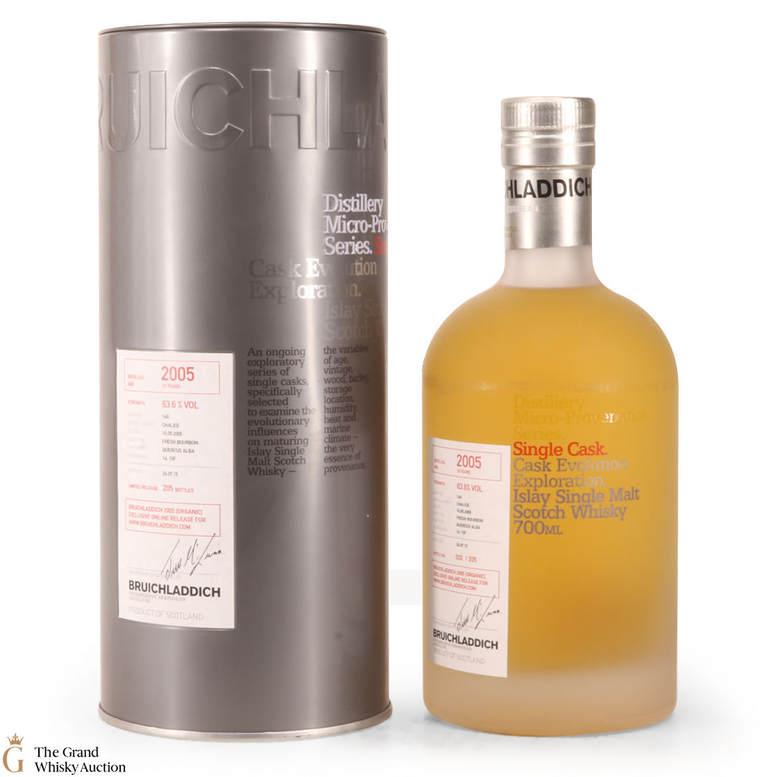 Bruichladdich - 10 Year Old 2005 - Micro Provenance #149
