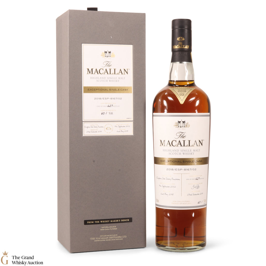 Macallan - 2002 Exceptional Cask #8167-02 / 2018 Release