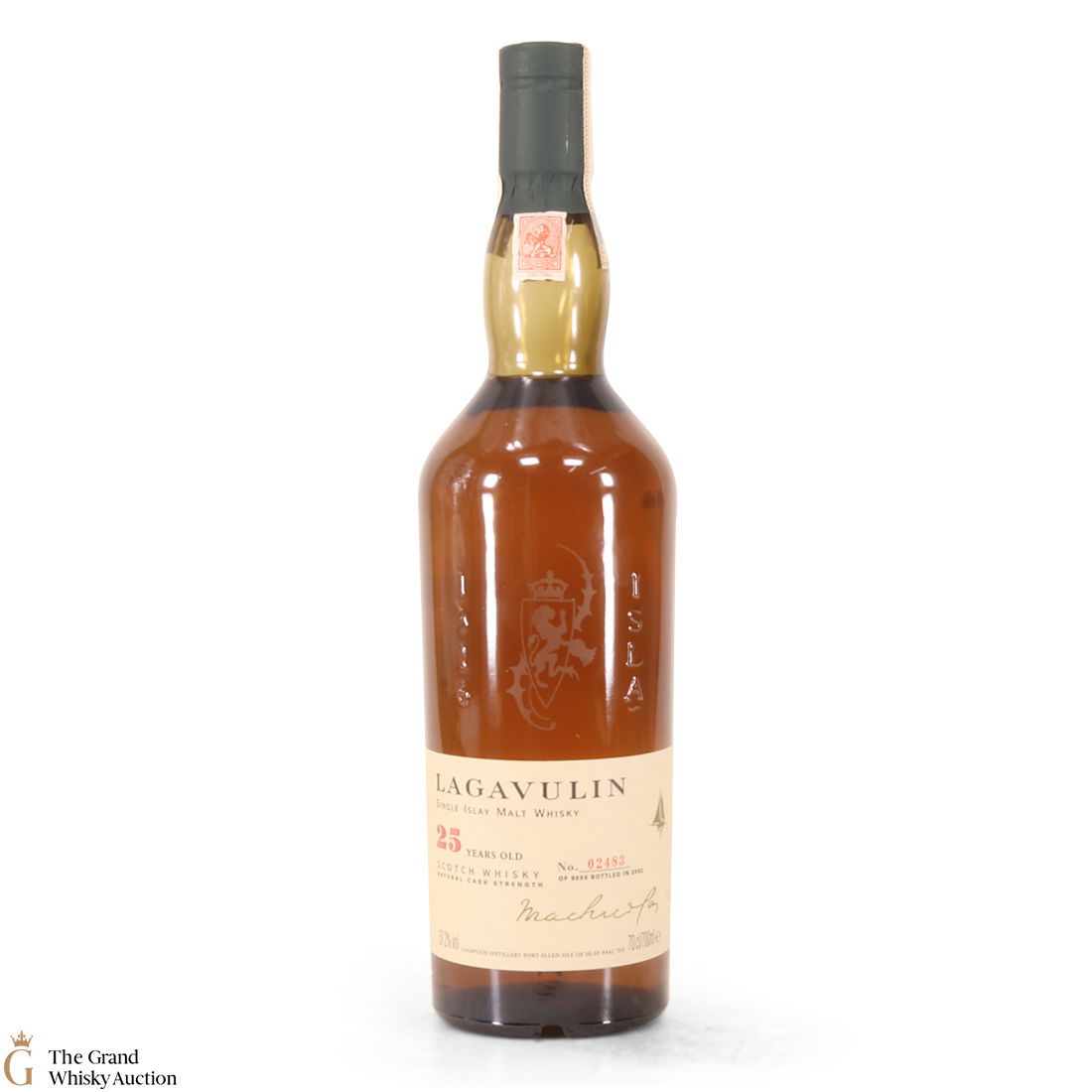 Lagavulin - 25 Year Old 2002 release Cask Strength 57.2%