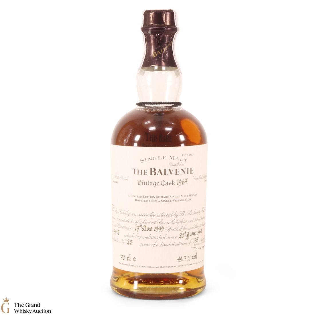 Balvenie - 32 Year Old 1967 Cask #9913