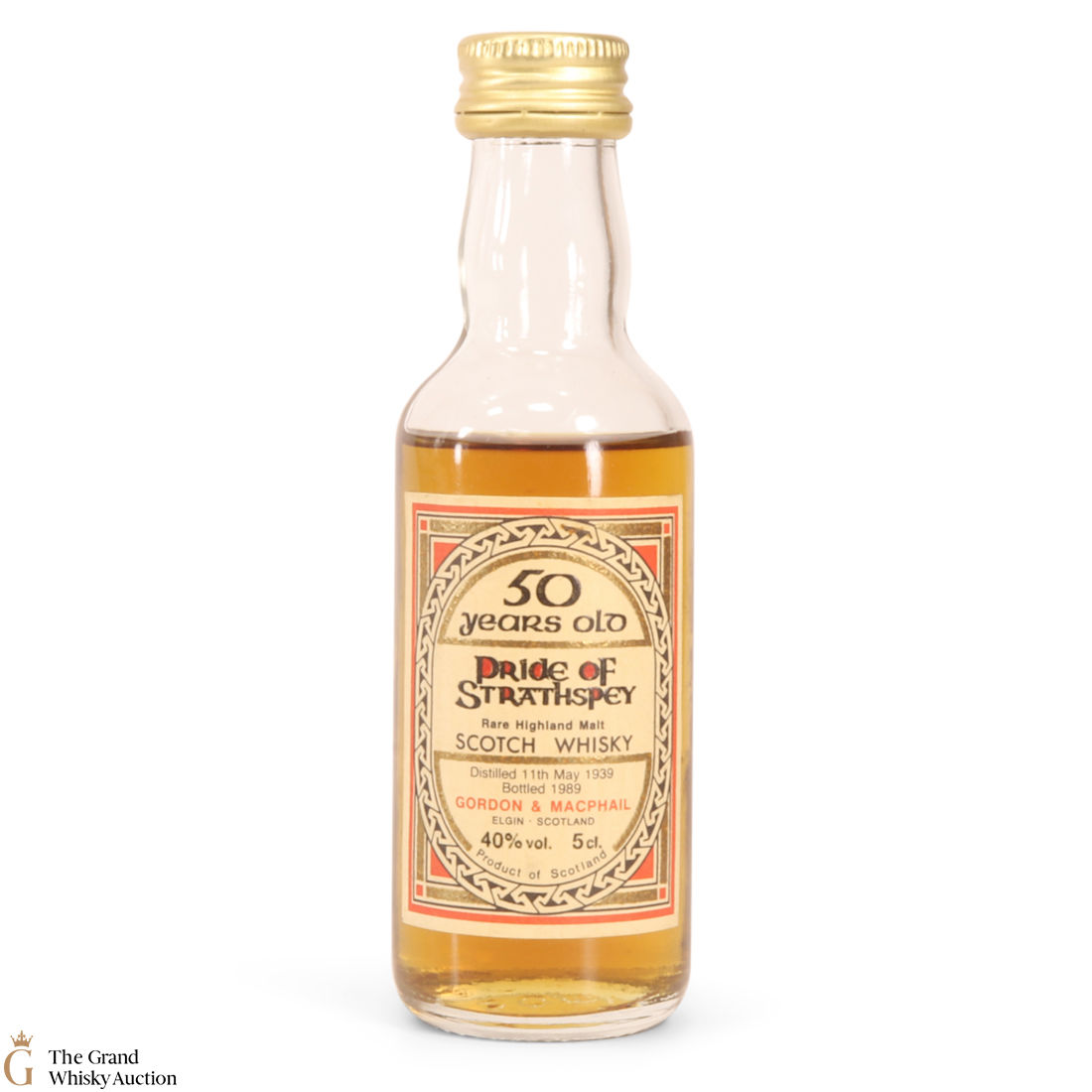 Pride of Strathspey - 50 Year Old 1939 G&M 5cl