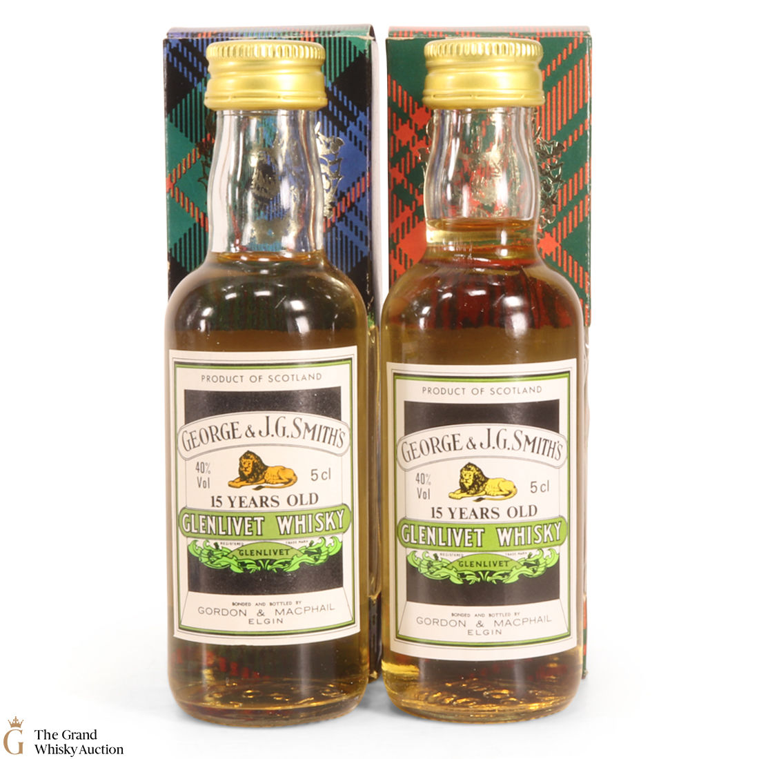 Glenlivet - 15 Year Old - G&M (2 x 5cl)