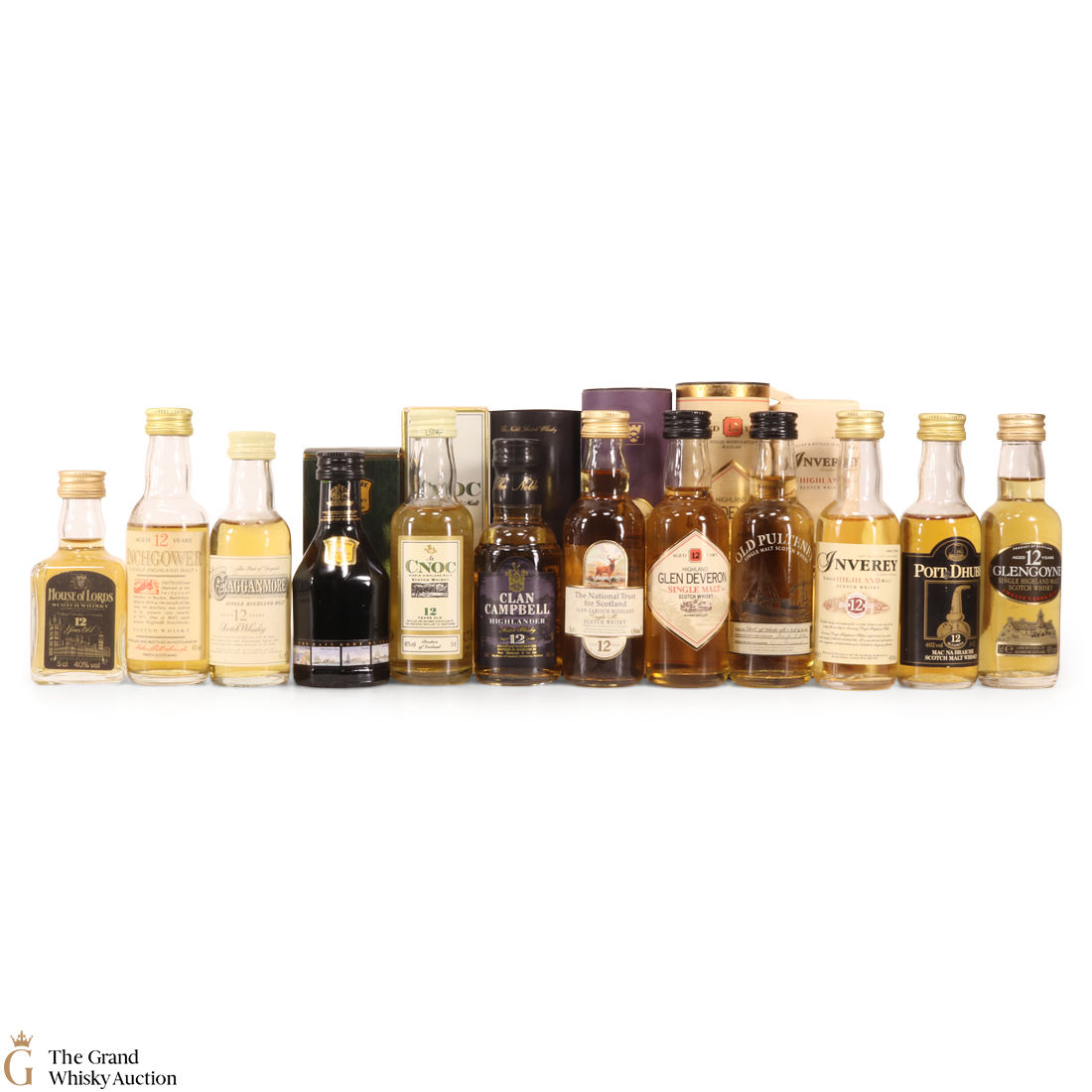 Assorted Minis - 12 Year Old (12 x 5cl)