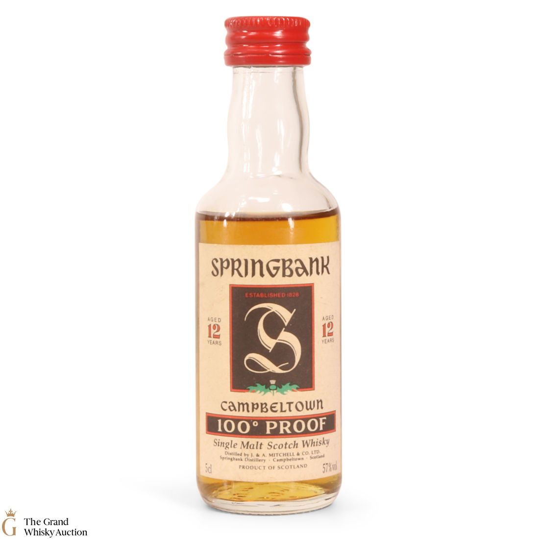 Springbank - 12 Year Old 100 Proof (5cl)