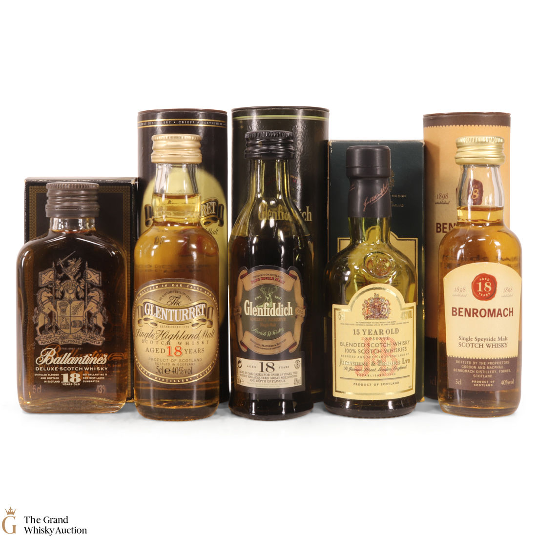 Assorted Minis - 18 Year Old & 15 Year Old (5 x 5cl)