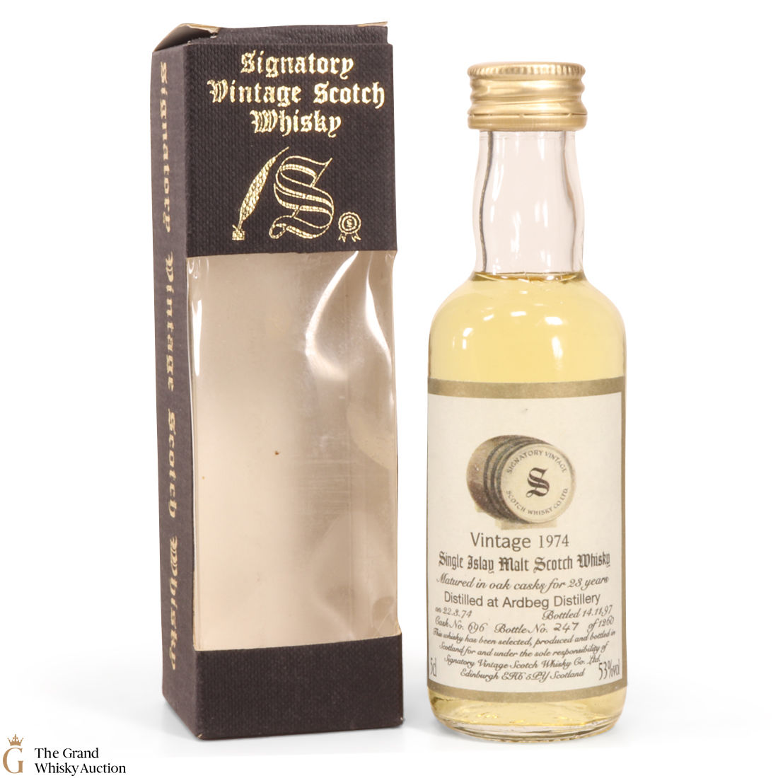 Ardbeg - 23 Year Old 1974 - Signatory (5cl)