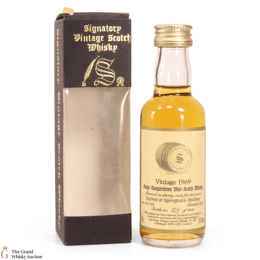 Springbank - 26 Year Old (1969) - Signatory (5cl)