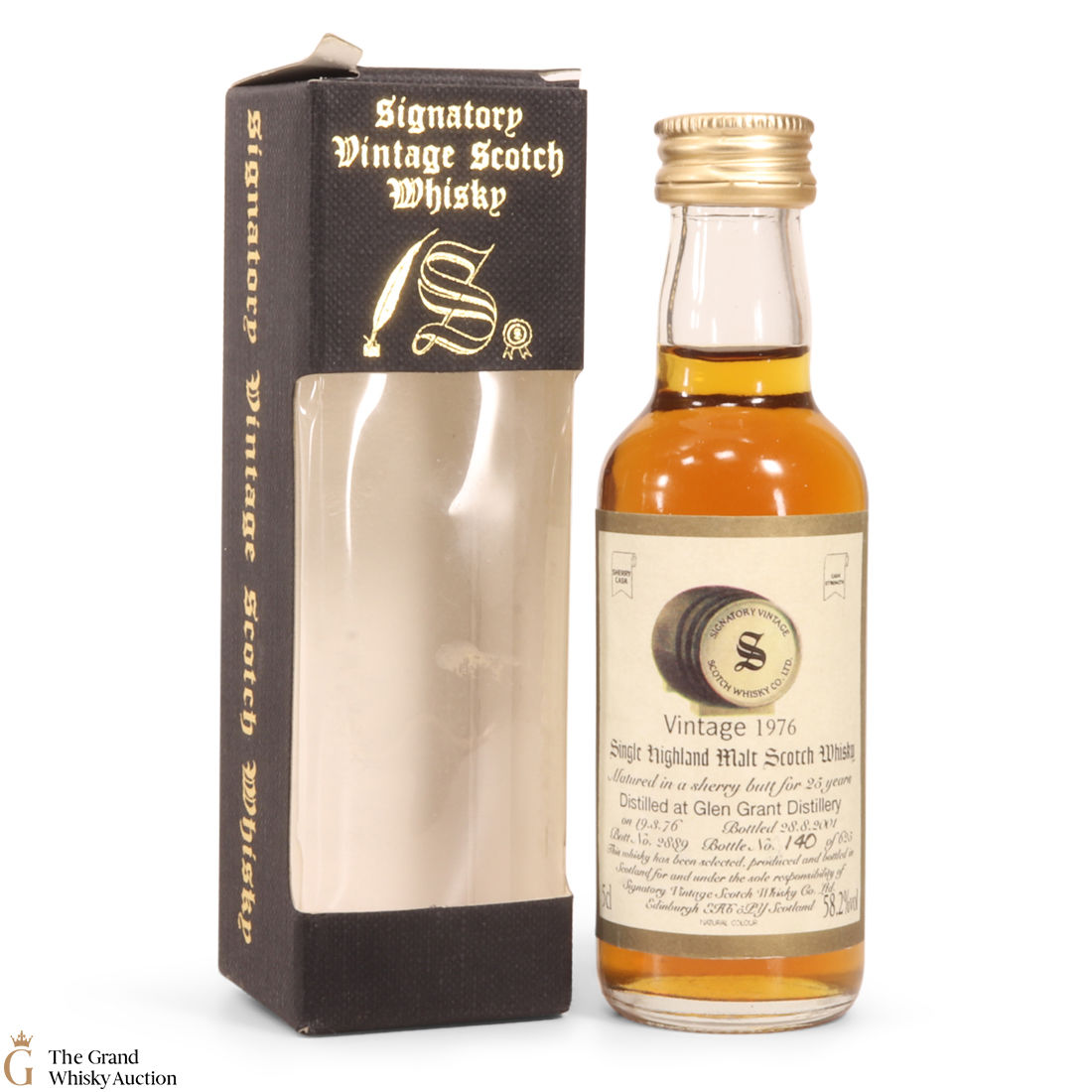 Glen Grant - 25 Year Old (1976) - Signatory (5cl)