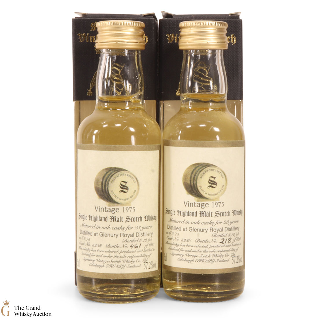 Glenury Royal - 23 Year Old (1975) - Signatory (2 x 5cl) 