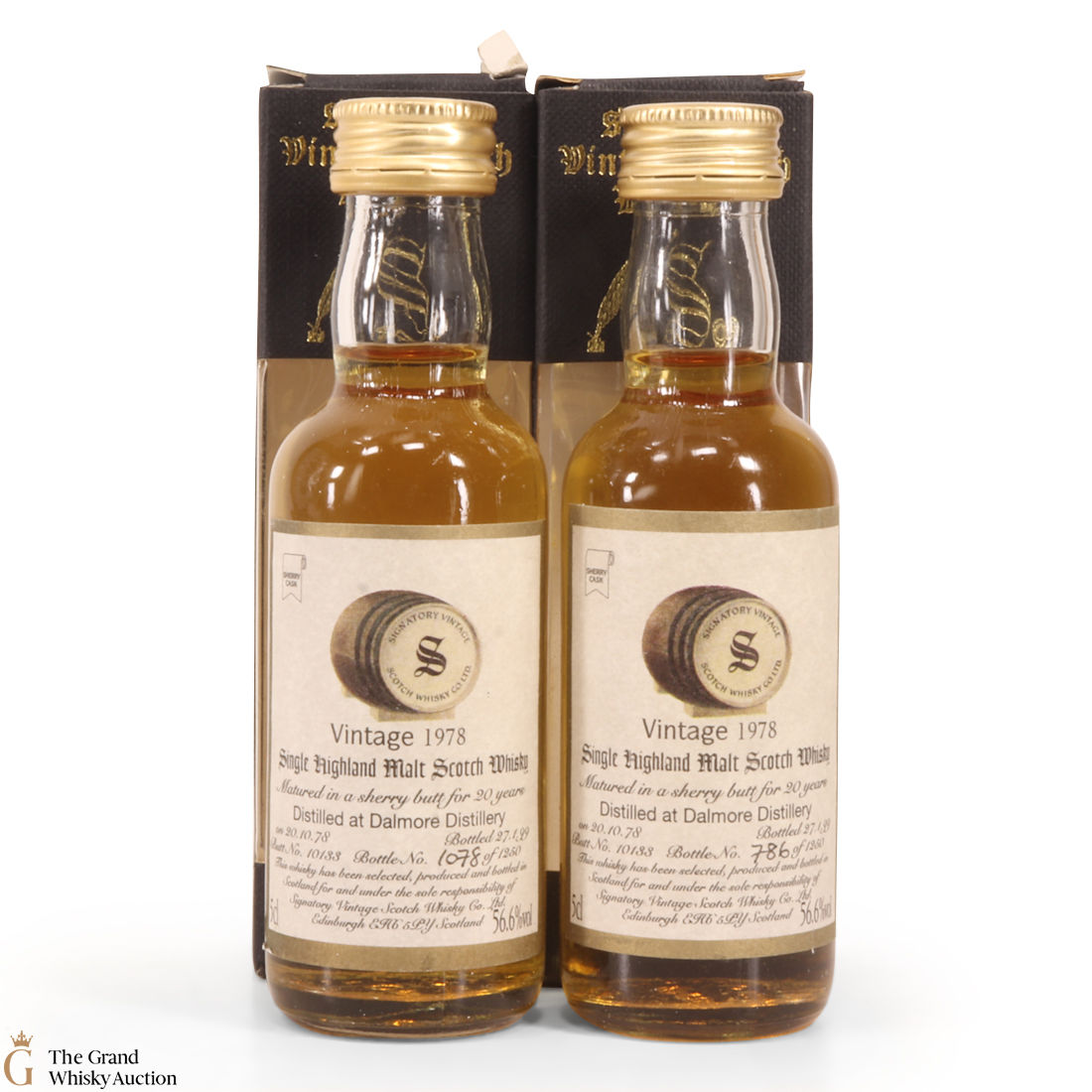 Dalmore - 20 Year Old (1978) - Signatory (5cl)