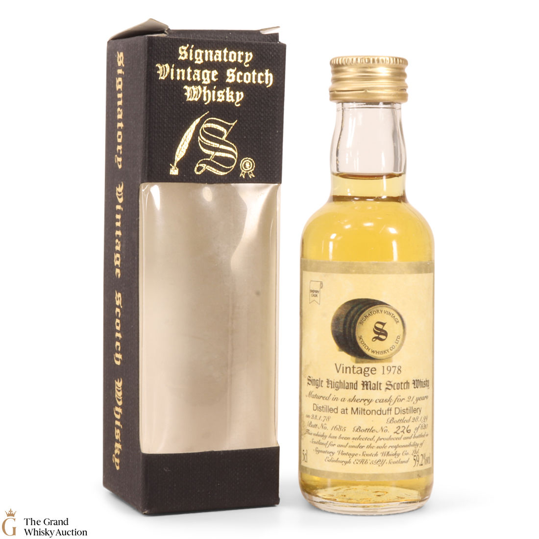 Miltonduff - 21 Year Old (1978) - Signatory (5cl)